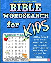 Bible Word Search Book or Kids