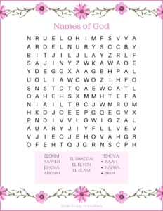 Fun Bible Word Search Puzzles