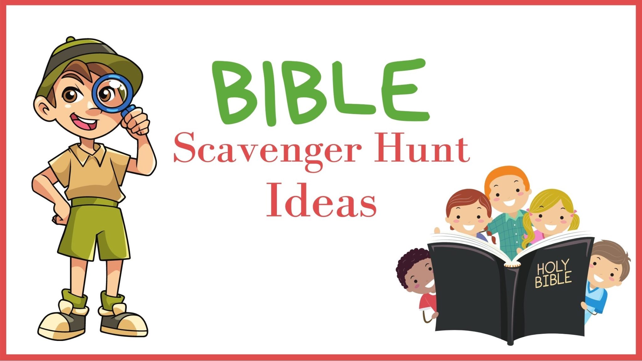 The Best Bible Scavenger Hunt Ideas - Bible Study Printables