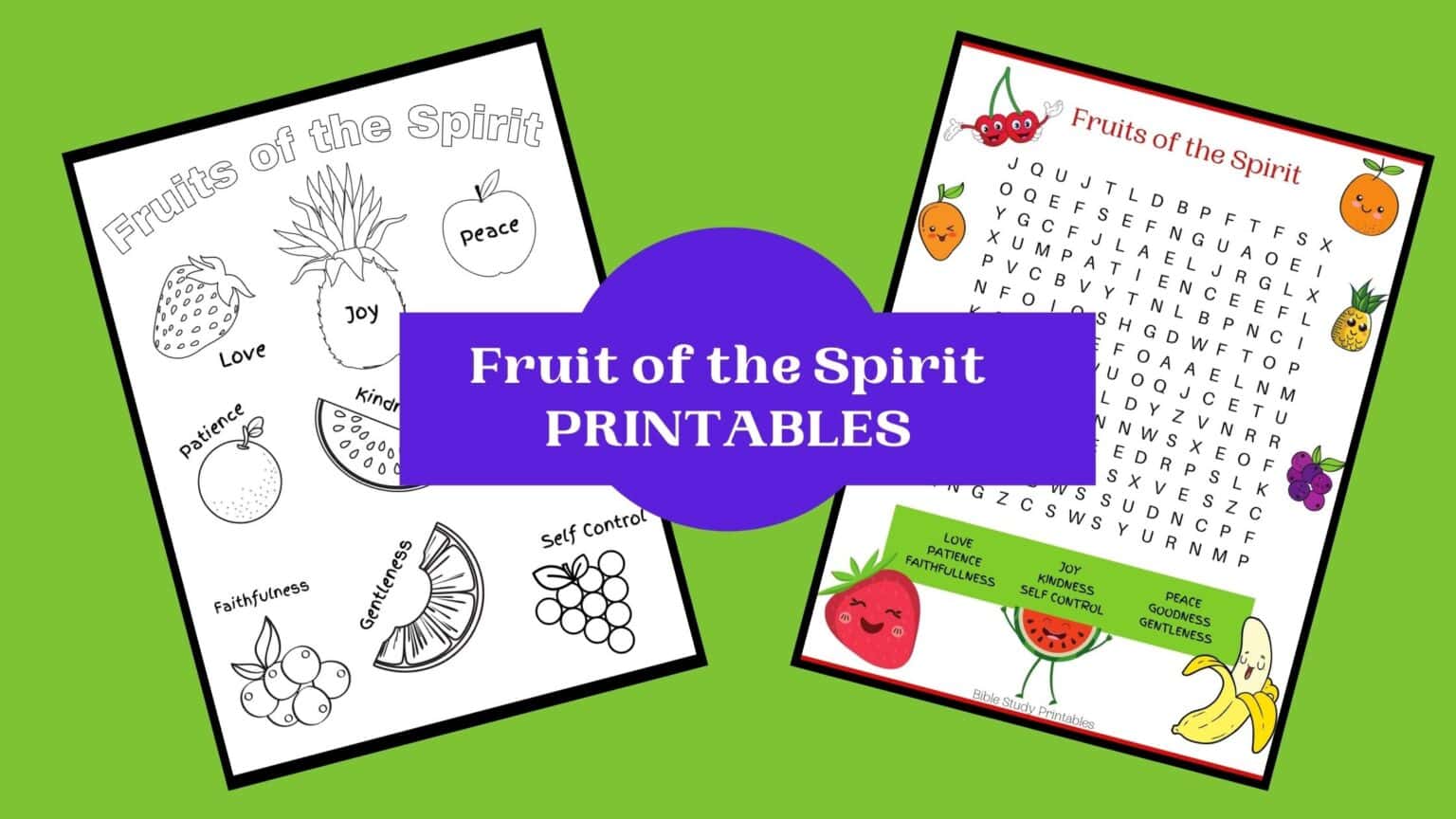 Bible Study Games - Bible Study Printables