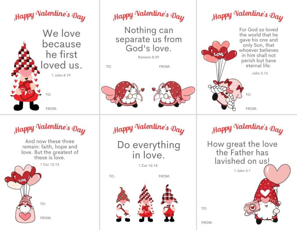 Printable Valentines Cards for Kids