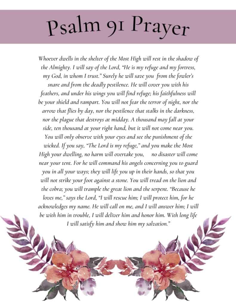 Psalm 91 9 16 Kjv Psalm 91 9 16 Kjv