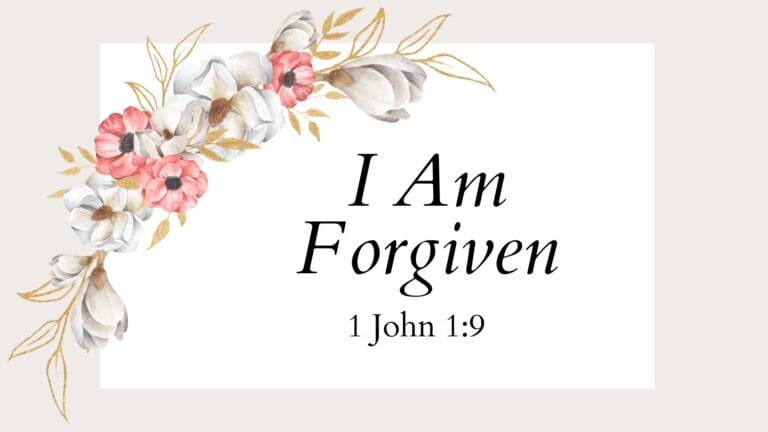 My Identity in Christ Printables