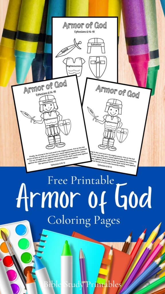 the breastplate of righteousness coloring pages