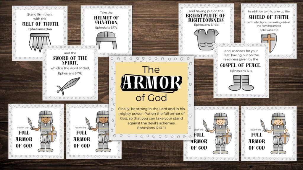 Armor of God Prayers to Pray with Power (with Free Printables) 