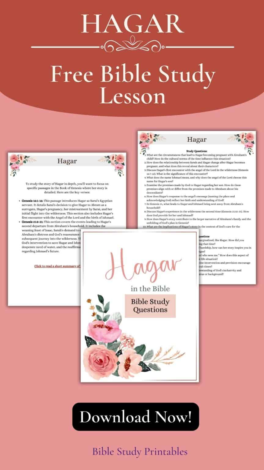 Hagar Bible Study Lesson