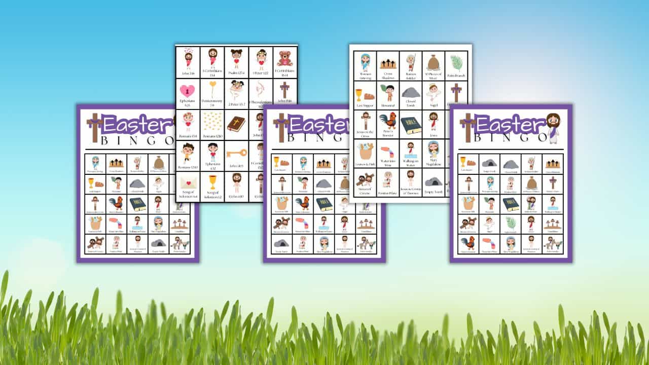 Printable Religious Easter Bingo